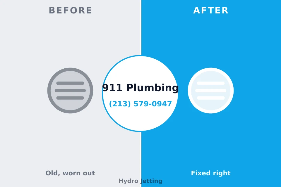 Before and after: plumbing repair Greene, IA
